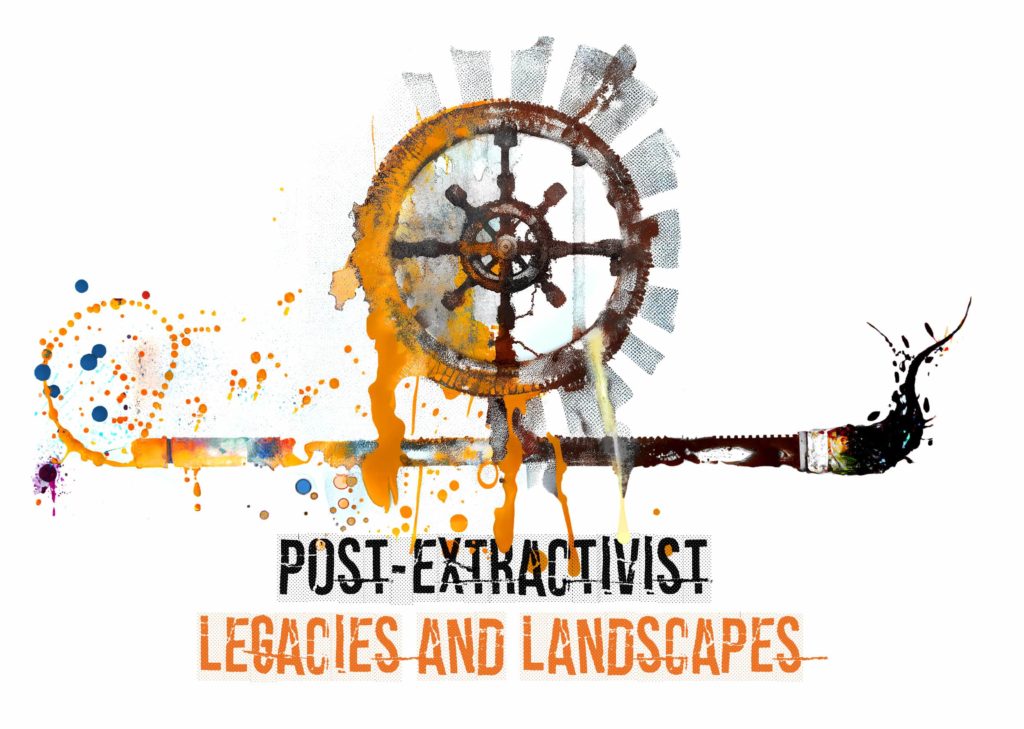 Post Extractivist Landscapes, main pipeline logo